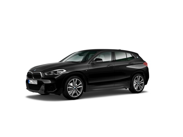 BMW X2 sDrive18d color Negro. Año 2021. 110KW(150CV). Diésel. En concesionario Vehinter Getafe de Madrid