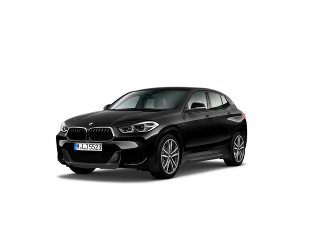 BMW X2 sDrive18d color Negro. Año 2021. 110KW(150CV). Diésel. En concesionario Vehinter Getafe de Madrid
