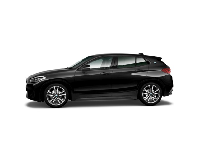 BMW X2 sDrive18d color Negro. Año 2021. 110KW(150CV). Diésel. En concesionario Vehinter Getafe de Madrid