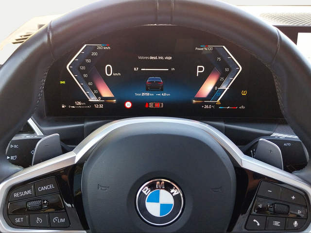 BMW Serie 3 320d color Negro. Año 2024. 140KW(190CV). Diésel. En concesionario San Rafael Motor, S.L. de Córdoba