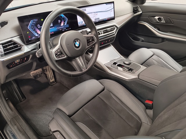 BMW Serie 3 320d Touring color Negro. Año 2023. 140KW(190CV). Híbrido Electro/Diesel. En concesionario Autoberón de La Rioja