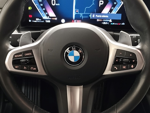 BMW Serie 3 320d Touring color Negro. Año 2023. 140KW(190CV). Híbrido Electro/Diesel. En concesionario Autoberón de La Rioja