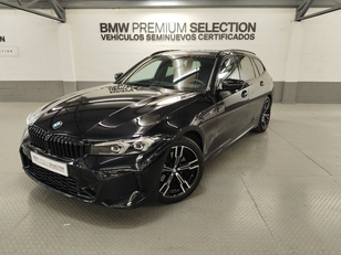 Fotos de BMW Serie 3 320d Touring color Negro. Año 2023. 140KW(190CV). Híbrido Electro/Diesel. En concesionario Autoberón de La Rioja