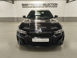 Fotos de BMW Serie 3 320d Touring color Negro. Año 2023. 140KW(190CV). Híbrido Electro/Diesel. En concesionario Autoberón de La Rioja