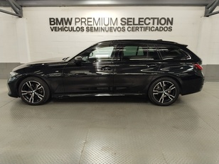 Fotos de BMW Serie 3 320d Touring color Negro. Año 2023. 140KW(190CV). Híbrido Electro/Diesel. En concesionario Autoberón de La Rioja