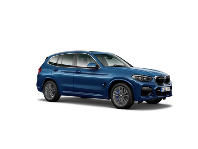 BMW X3 xDrive30e color Azul. Año 2021. 215KW(292CV). Híbrido Electro/Gasolina. En concesionario Oliva Motor Girona de Girona