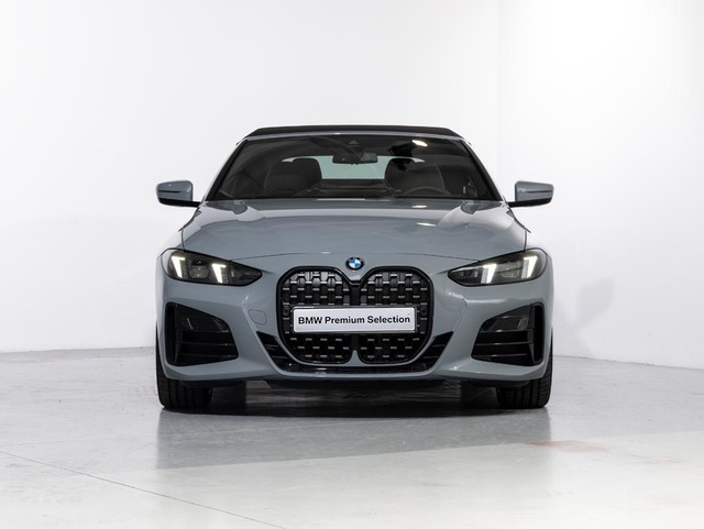 BMW Serie 4 430i Cabrio color Gris. Año 2024. 180KW(245CV). Gasolina. En concesionario Oliva Motor Girona de Girona
