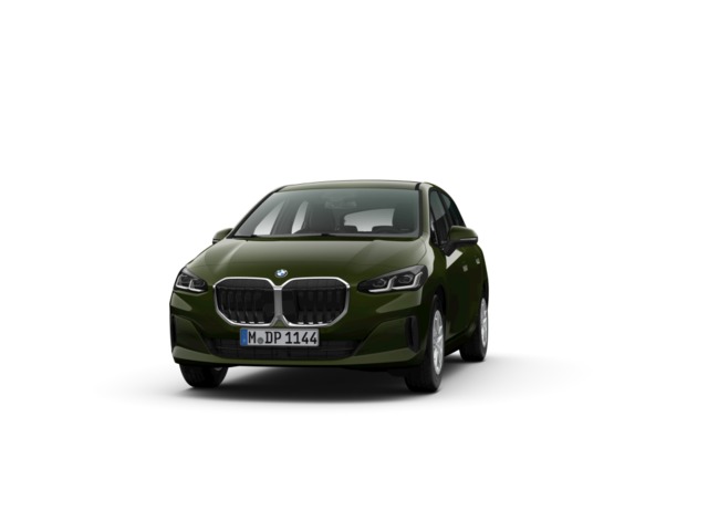 BMW Serie 2 218d Active Tourer color Verde. Año 2025. 110KW(150CV). Diésel. En concesionario Motor Munich Cadi - Manresa - VO de Barcelona