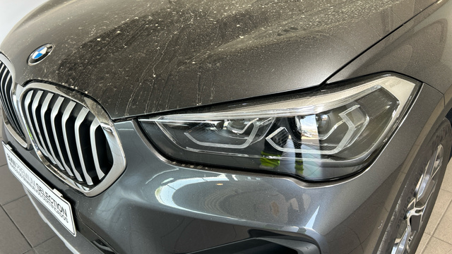 BMW X1 xDrive18d color Gris. Año 2020. 110KW(150CV). Diésel. En concesionario BYmyCAR Madrid - Alcalá de Madrid