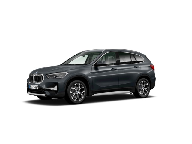 BMW X1 sDrive18d color Gris. Año 2021. 110KW(150CV). Diésel. En concesionario BYmyCAR Madrid - Alcalá de Madrid