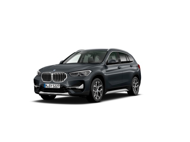 BMW X1 sDrive18d color Gris. Año 2021. 110KW(150CV). Diésel. En concesionario BYmyCAR Madrid - Alcalá de Madrid