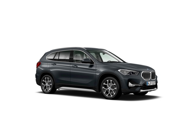 BMW X1 sDrive18d color Gris. Año 2021. 110KW(150CV). Diésel. En concesionario BYmyCAR Madrid - Alcalá de Madrid