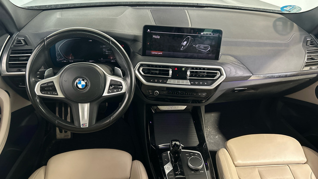 BMW X3 xDrive30d color Azul. Año 2022. 210KW(286CV). Diésel. En concesionario BYmyCAR Madrid - Alcalá de Madrid