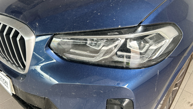 BMW X3 xDrive30d color Azul. Año 2022. 210KW(286CV). Diésel. En concesionario BYmyCAR Madrid - Alcalá de Madrid