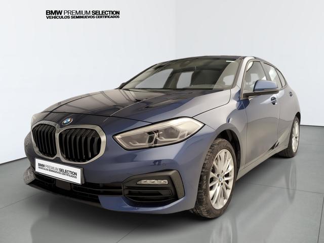 BMW Serie 1 118i color Azul. Año 2024. 103KW(140CV). Gasolina. En concesionario Automotor Premium Viso - Málaga de Málaga