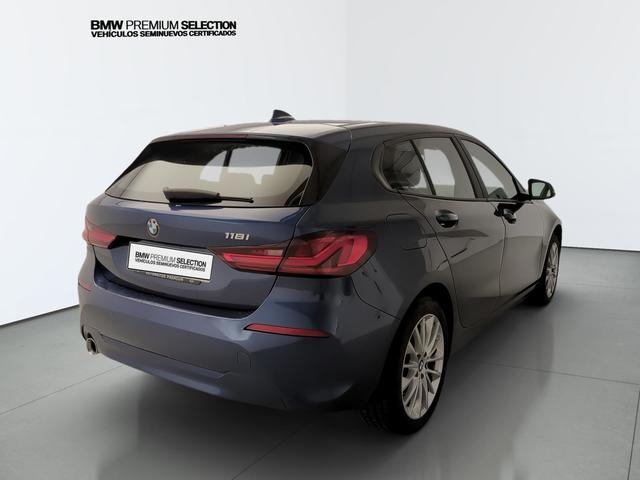 BMW Serie 1 118i color Azul. Año 2024. 103KW(140CV). Gasolina. En concesionario Automotor Premium Viso - Málaga de Málaga