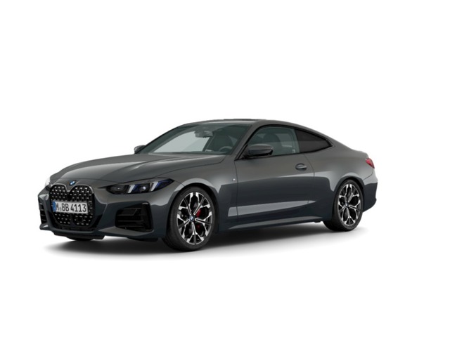 BMW Serie 4 420d Coupe color Gris. Año 2024. 140KW(190CV). Diésel. En concesionario Movilnorte El Carralero de Madrid