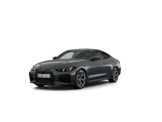 BMW Serie 4 420d Coupe color Gris. Año 2024. 140KW(190CV). Diésel. En concesionario Movilnorte El Carralero de Madrid