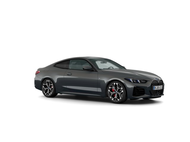 BMW Serie 4 420d Coupe color Gris. Año 2024. 140KW(190CV). Diésel. En concesionario Movilnorte El Carralero de Madrid
