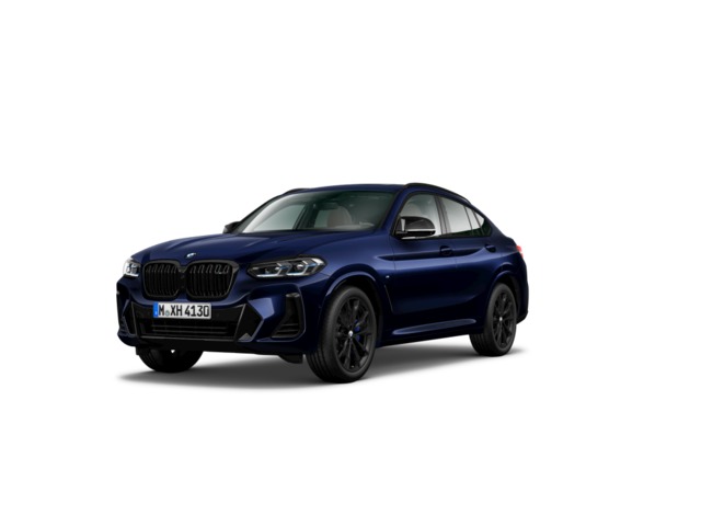 BMW X4 M40d color Azul. Año 2024. 250KW(340CV). Diésel. En concesionario Movilnorte El Plantio de Madrid