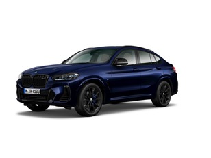 Fotos de BMW X4 M40d color Azul. Año 2024. 250KW(340CV). Diésel. En concesionario Movilnorte El Plantio de Madrid