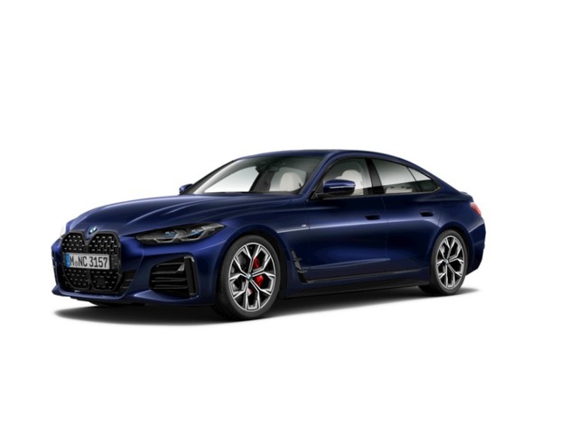 BMW Serie 4 430d Gran Coupe color Azul. Año 2024. 210KW(286CV). Diésel. En concesionario Movilnorte El Plantio de Madrid