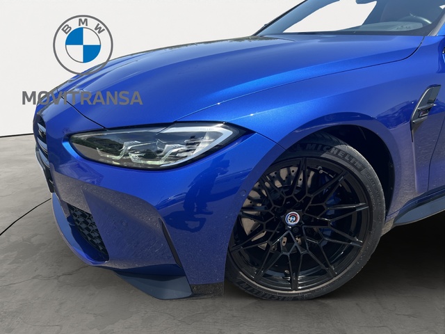 BMW M M4 Coupe Competition color Azul. Año 2022. 375KW(510CV). Gasolina. En concesionario Movitransa Cars Jerez de Cádiz