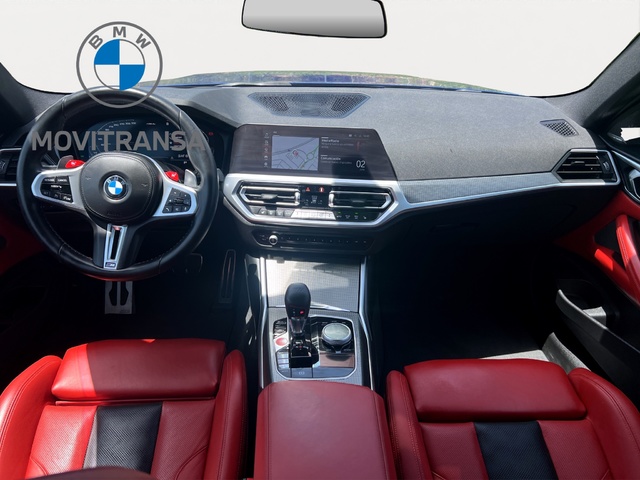 BMW M M4 Coupe Competition color Azul. Año 2022. 375KW(510CV). Gasolina. En concesionario Movitransa Cars Jerez de Cádiz