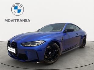 Fotos de BMW M M4 Coupe Competition color Azul. Año 2022. 375KW(510CV). Gasolina. En concesionario Movitransa Cars Jerez de Cádiz