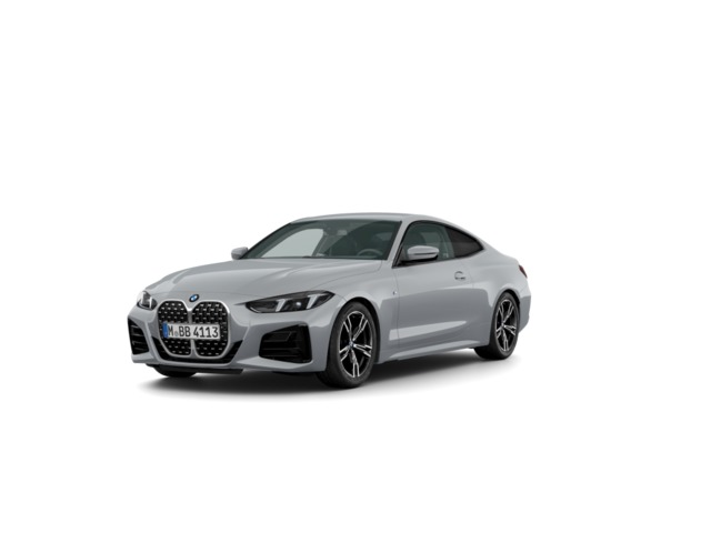 BMW Serie 4 420d Coupe color Gris. Año 2024. 140KW(190CV). Diésel. En concesionario Movilnorte El Plantio de Madrid