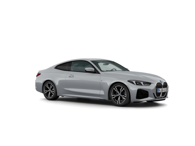 BMW Serie 4 420d Coupe color Gris. Año 2024. 140KW(190CV). Diésel. En concesionario Movilnorte El Plantio de Madrid
