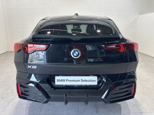 BMW X2 sDrive18d color Negro. Año 2025. 110KW(150CV). Diésel. En concesionario Motor Munich - Terrassa - VO de Barcelona