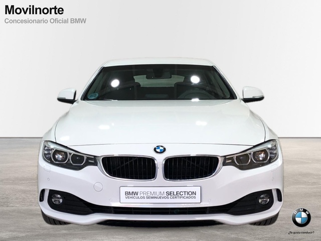 BMW Serie 4 420i Gran Coupe color Blanco. Año 2020. 135KW(184CV). Gasolina. En concesionario Movilnorte El Plantio de Madrid
