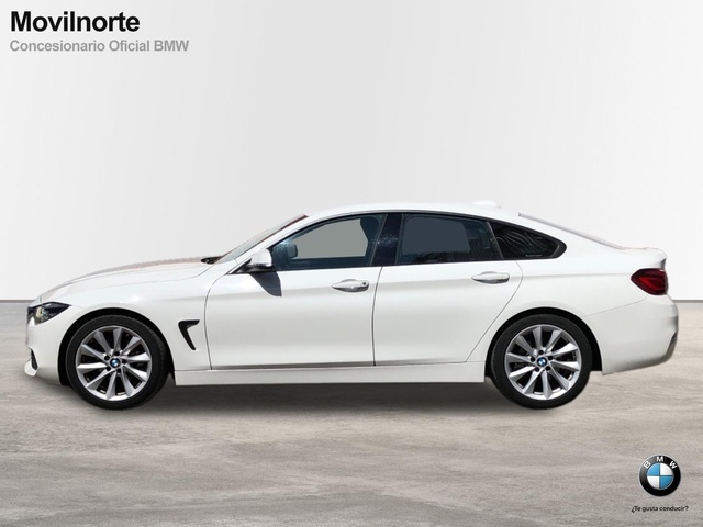 BMW Serie 4 420i Gran Coupe color Blanco. Año 2020. 135KW(184CV). Gasolina. En concesionario Movilnorte El Plantio de Madrid