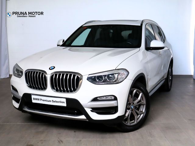 BMW X3 xDrive20d color Blanco. Año 2019. 140KW(190CV). Diésel. En concesionario Pruna Motor, S.L de Barcelona