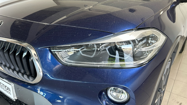 BMW X2 sDrive18i color Azul. Año 2018. 103KW(140CV). Gasolina. En concesionario BYmyCAR Madrid - Alcalá de Madrid