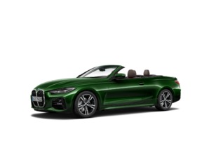Fotos de BMW Serie 4 420d Cabrio color Verde. Año 2022. 140KW(190CV). Diésel. En concesionario Vehinter Alcorcón de Madrid