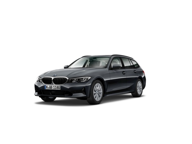 BMW Serie 3 320d Touring color Gris. Año 2021. 140KW(190CV). Diésel. En concesionario Augusta Aragon S.A. de Zaragoza