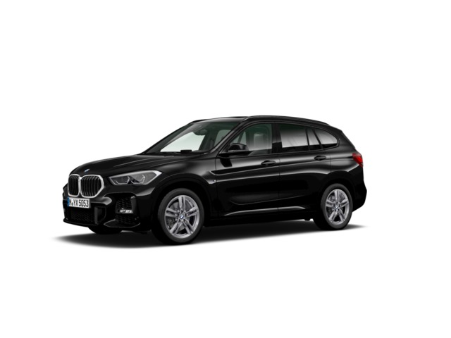 BMW X1 sDrive20d color Negro. Año 2021. 140KW(190CV). Diésel. En concesionario Augusta Aragon S.A. de Zaragoza