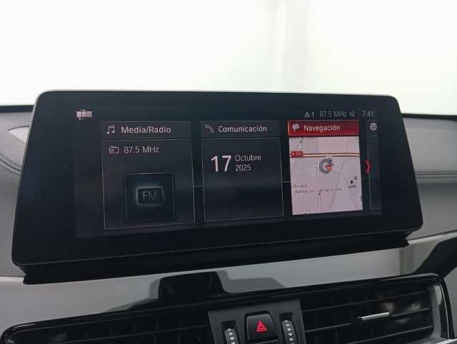 BMW X1 sDrive20d color Negro. Año 2021. 140KW(190CV). Diésel. En concesionario Augusta Aragon S.A. de Zaragoza