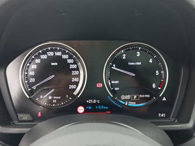 BMW X1 sDrive20d color Negro. Año 2021. 140KW(190CV). Diésel. En concesionario Augusta Aragon S.A. de Zaragoza