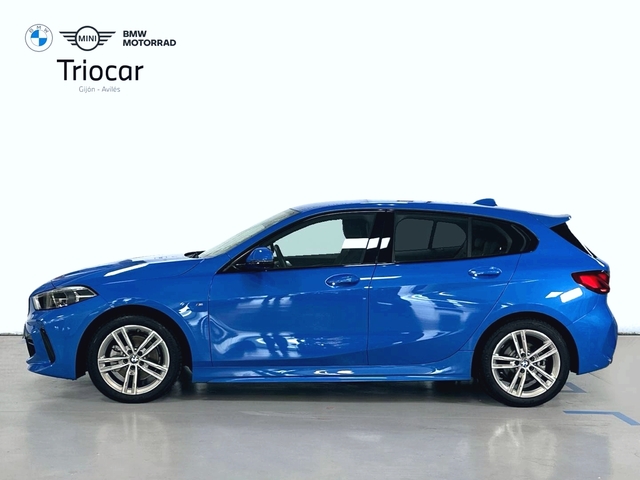 BMW Serie 1 118d color Azul. Año 2021. 110KW(150CV). Diésel. En concesionario Triocar Gijón (Bmw y Mini) de Asturias