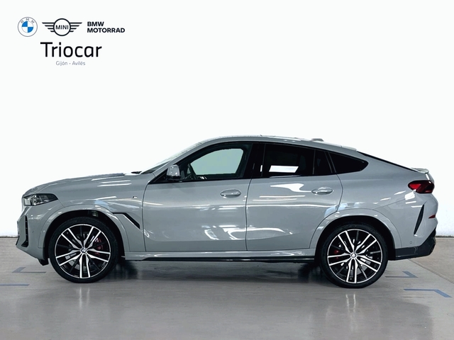BMW X6 xDrive30d color Gris. Año 2024. 210KW(286CV). Diésel. En concesionario Triocar Gijón (Bmw y Mini) de Asturias