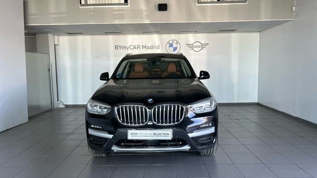 BMW X3 xDrive30e color Negro. Año 2020. 215KW(292CV). Híbrido Electro/Gasolina. En concesionario BYmyCAR Madrid - Alcalá de Madrid