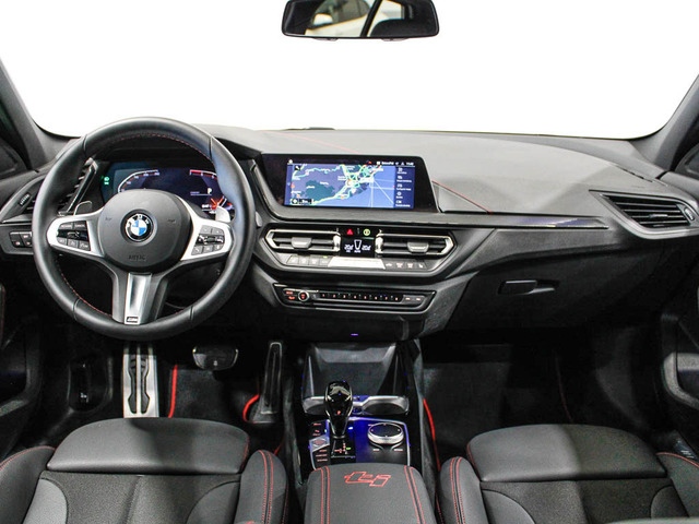 BMW Serie 1 128ti color Negro. Año 2023. 195KW(265CV). Gasolina. En concesionario Barcelona Premium -- GRAN VIA de Barcelona