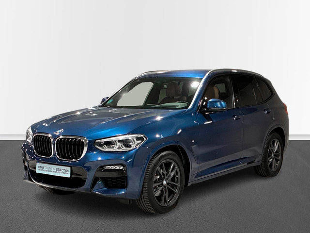 BMW X3 xDrive20d color Azul. Año 2021. 140KW(190CV). Diésel. En concesionario BMW Marcos Automoción de Valencia