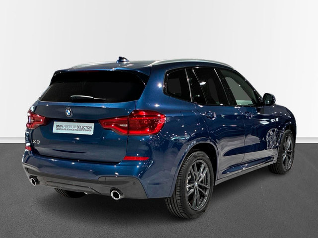 BMW X3 xDrive20d color Azul. Año 2021. 140KW(190CV). Diésel. En concesionario BMW Marcos Automoción de Valencia