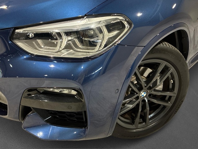 BMW X3 xDrive20d color Azul. Año 2021. 140KW(190CV). Diésel. En concesionario BMW Marcos Automoción de Valencia