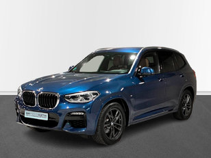 Fotos de BMW X3 xDrive20d color Azul. Año 2021. 140KW(190CV). Diésel. En concesionario BMW Marcos Automoción de Valencia