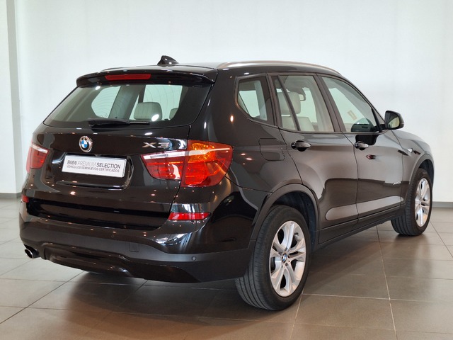 BMW X3 xDrive20d color Negro. Año 2017. 140KW(190CV). Diésel. En concesionario Tormes Motor de Salamanca
